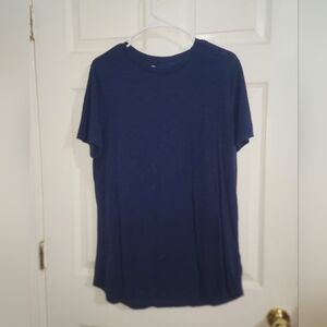 Felina Women's Navy Short Sleeve Tee